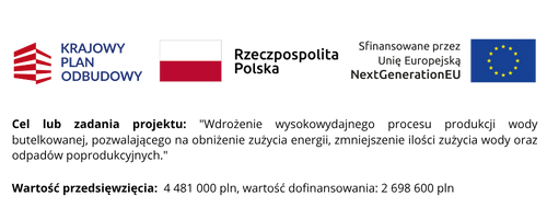 Dofinansowanie Unia Europejska KPO
